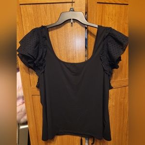 NWT Sofia Jeans Sofia Vergara ruffle eyelet top size 3xl